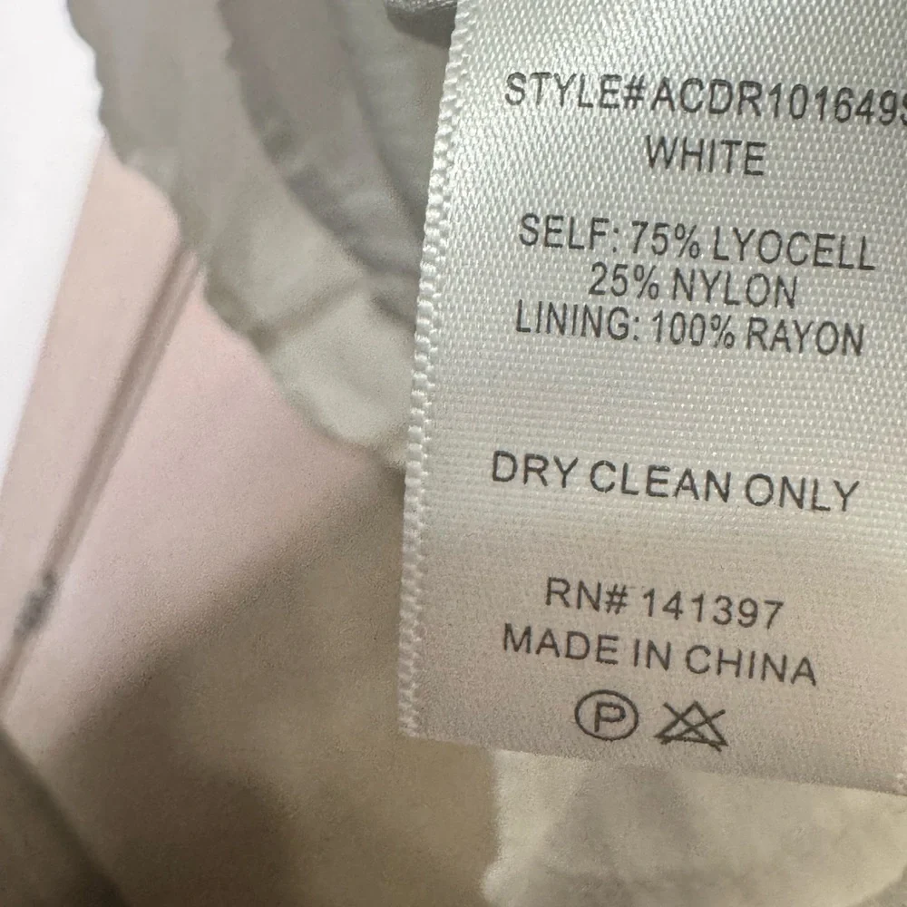 ASTR The Label Elegant White Puff Sleeve Top